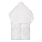 White Seersucker Stripe Everykid Towel