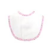 Pink Multi Dots Burp Cloth Medium Bib